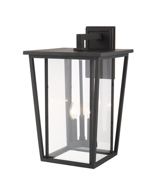 Seoul Three Light Outdoor Wall Light (571XL-ORB)