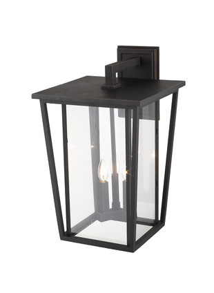 Seoul Three Light Outdoor Wall Light (571XL-ORB)