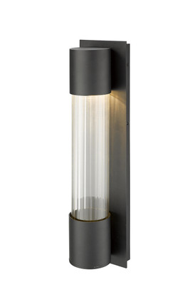 Striate LED Outdoor Wall Mount (575M-BK-LED)