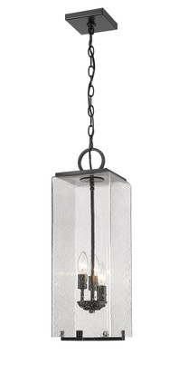 Z-Lite - 592CHB-BK - Three Light Outdoor Chain Mount Ceiling Fixture - Sana - Black