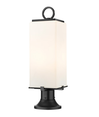 Z-Lite - 593PHMR-553PM-BK - Two Light Outdoor Pier Mounted Fixture - Sana - Black