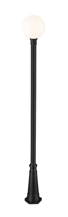 Laurent One Light Outdoor Post Mounted Fixture (597PHB-519P-BK)
