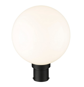 Laurent One Light Outdoor Post Mount Fixture (597PHB-BK)