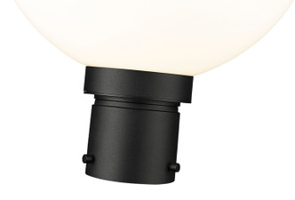 Laurent One Light Outdoor Post Mount Fixture (597PHB-BK)