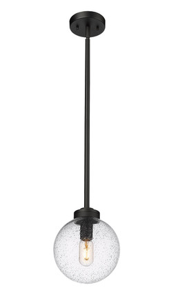 Laurent One Light Outdoor Pendant (599P8-BK)