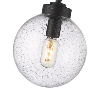 Laurent One Light Outdoor Pendant (599P8-BK)