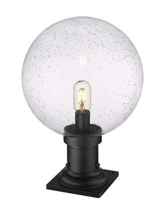 Laurent One Light Outdoor Pier Mounted Fixture (599PHB-533PM-BK)