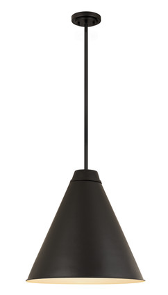 Z-Lite - 6011P24-MB - One Light Pendant - Eaton - Matte Black