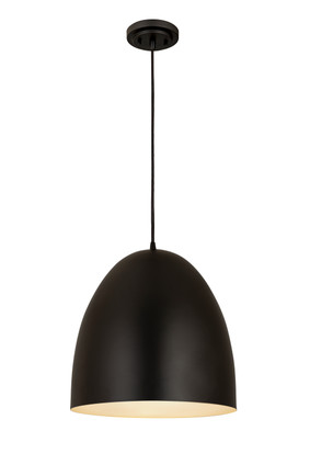 Z-Studio Three Light Pendant (6012P19-SBK)