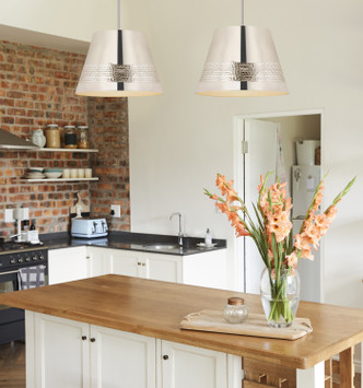 Maddox One Light Chandelier (6013-18PN)