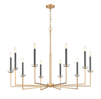 Gaultier Ten Light Chandelier (6100-10MGLD)