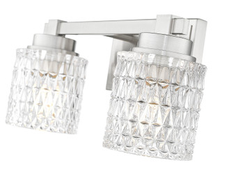 Jacqueline Two Light Vanity (6101-2V-BN)