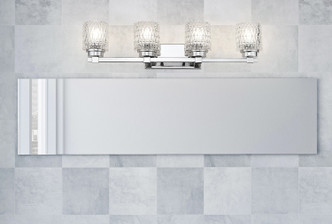 Jacqueline Four Light Vanity (6101-4V-CH)