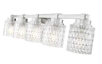 Jacqueline Five Light Vanity (6101-5V-BN)