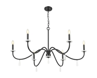 Toussant Six Light Chandelier (6103-45MB)