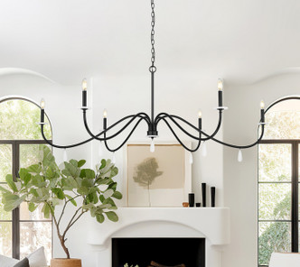 Toussant Six Light Chandelier (6103-63MB)