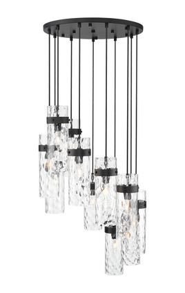 Fontaine 11 Light Chandelier (7002P5-11R-MB)