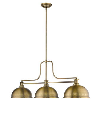 Melange Three Light Billiard (725-3HBR-D12HBR)