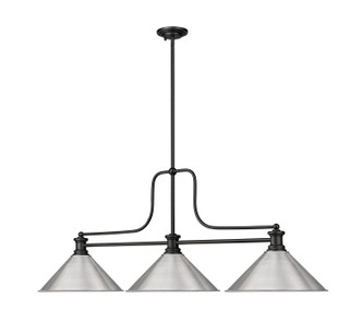 Melange Three Light Billiard (725-3MB-BN15)