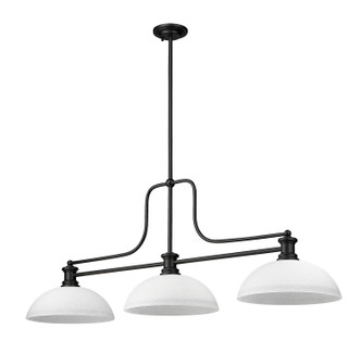 Melange Three Light Billiard (725-3MB-DWL14)