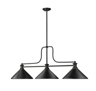 Melange Three Light Billiard (725-3MB-MMB)