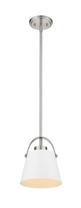 Z-Studio One Light Pendant (726MP-MW+BN)