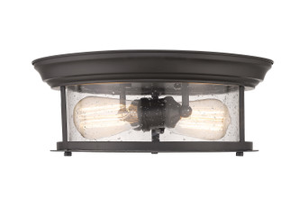 Sonna Two Light Flush Mount (727F13-BRZ)