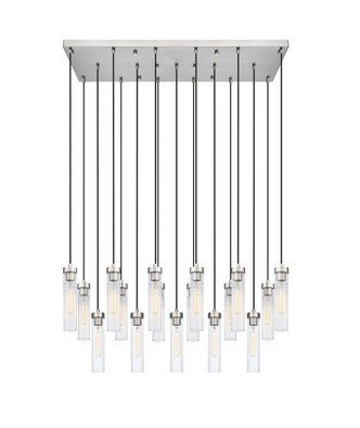 Z-Lite - 740P-17L-BN - 17 Light Linear Chandelier - Beau - Brushed Nickel