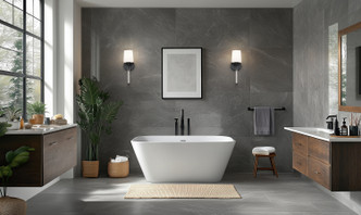 Henri One Light Wall Sconce (7700-1S-MB)