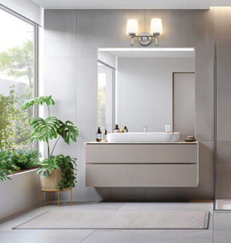 Henri Two Light Vanity (7700-2V-BN)