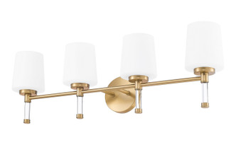 Henri Four Light Vanity (7700-4V-MGLD)