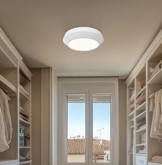 Quasars LED Flush Mount (7701F12-MW-LED)