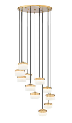Renaud LED Chandelier (827P6-11R-MGLD-LED)
