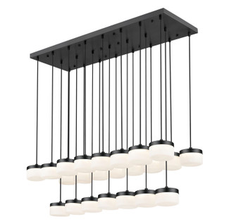 Renaud LED Linear Chandelier (827P6-23L-MB-LED)