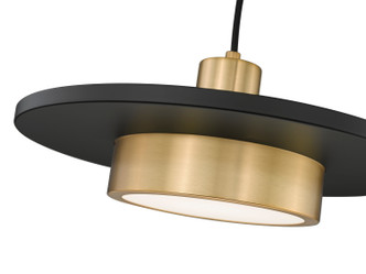 Ludo LED Pendant (829P16-MB-MGLD-LED)