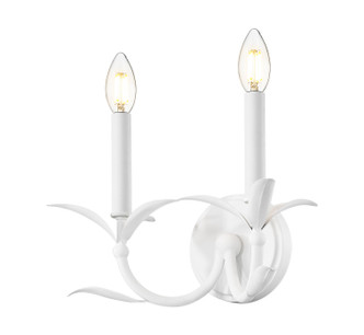 Aslin Two Light Wall Sconce (830-2S-TXWH)