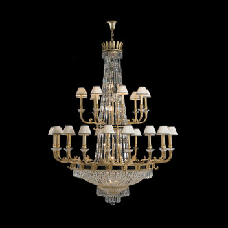 Fine Art Handcrafted Lighting - 20104-0-231 - LED Chandelier - Mariner Luxury - Antique Gold Plated