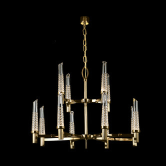 Fine Art Handcrafted Lighting - 20215-0-67 - LED Chandelier - Mariner Luxury - Polished Brass