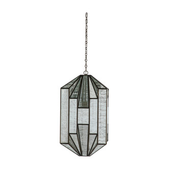 Gabby - SCH-175039 - One Light Pendant - Emilio - Antique Brushed Brass|Silver Mercury Glass