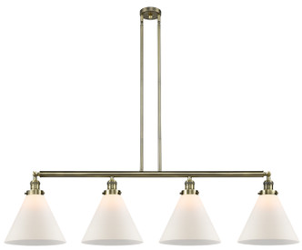 Innovations - 214-AB-G41-L-LED - LED Island Pendant - Franklin Restoration - Antique Brass