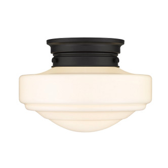Ingalls One Light Semi-Flush Mount (0508-SF BLK-VMG)
