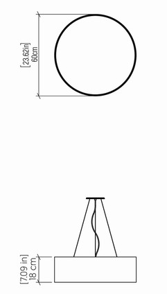 Cylindrical LED Pendant (1037LED.09)