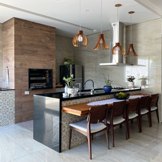 Stecche di Legno One Light Pendant (1180.06)