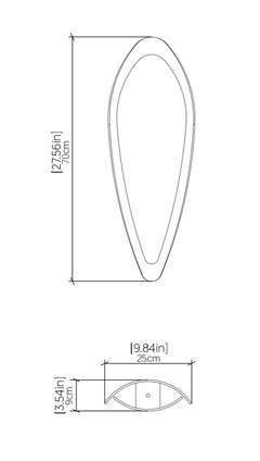 Leaf One Light Pendant (1509.49)