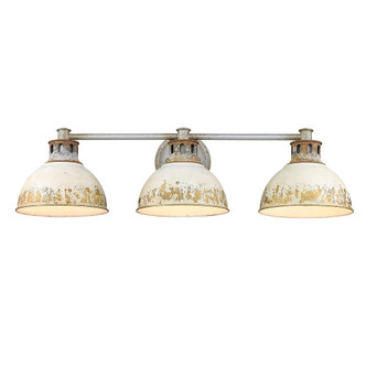 Kinsley Three Light Bath Vanity (0865-BA3 AGV-AI)
