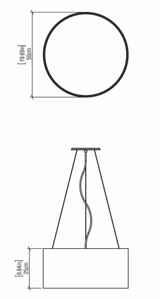 Cylindrical Three Light Pendant (202.12)