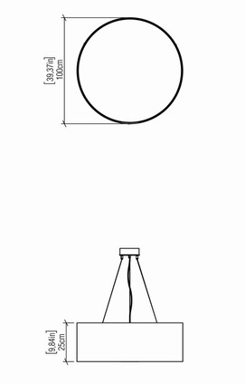 Cylindrical LED Pendant (205LED.09)