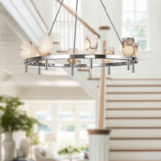 manufacturer_finish:Polished Nickel/Alabaster|manufacturer_glass:Alabaster Shade|crystal:Unspecified