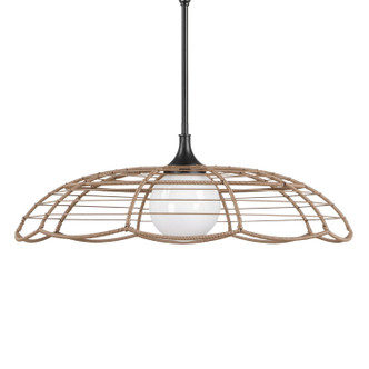 Uttermost - 21655 - One Light Pendant - Lakeside - Matte Black