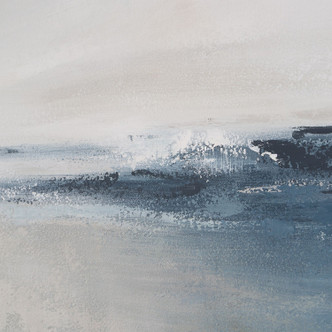 Above The Waterline Abstract Painting (32550)